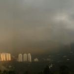 Trempés pour être trempés, au moins on a un bel arc en ciel