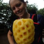 Voila comment ils coupent les ananas ici! Il était pas mal!