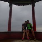 Une pause dans un joli kiosque