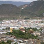 Vue sur la vieille ville et Golden Temple