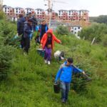 Une équipe de tournage